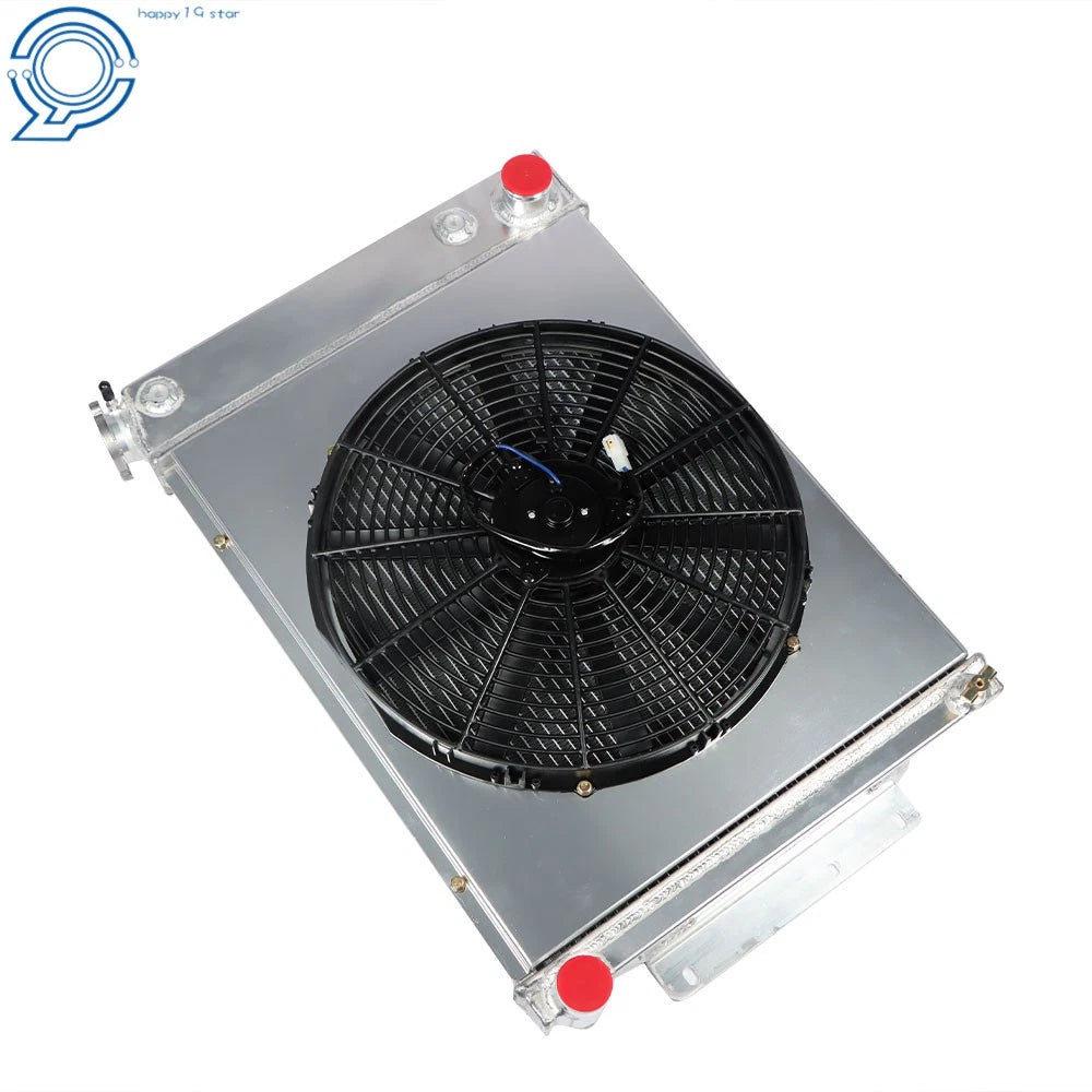 3 Row Radiator with Shroud Fan for Chevy Camaro Pontiac Firebird (1967–1969)
