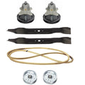 Deck Rebuild Kit for LTX 1040 (2010–2015) Spindles Blades Pulleys Belt Aramid