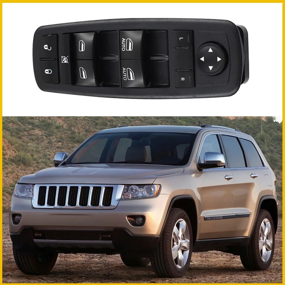 Front Left Master Power Window Door Switch for Jeep Grand Cherokee (2011–2013)