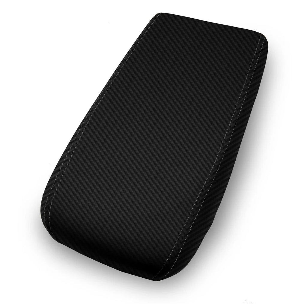 Carbon Fiber Console Lid Armrest Cover for Chevrolet Equinox (2018–2020)