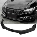 3-Piece Front Bumper Body Kit Spoiler Lip for Honda Civic (2016–2020)