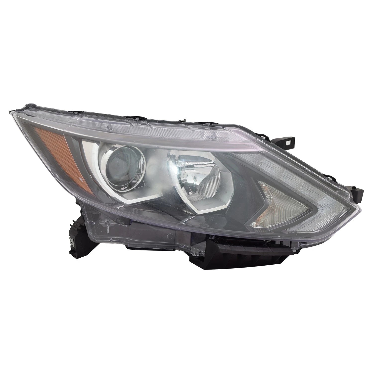 Replacement Passenger Side Halogen Headlight Assembly w/o LED
