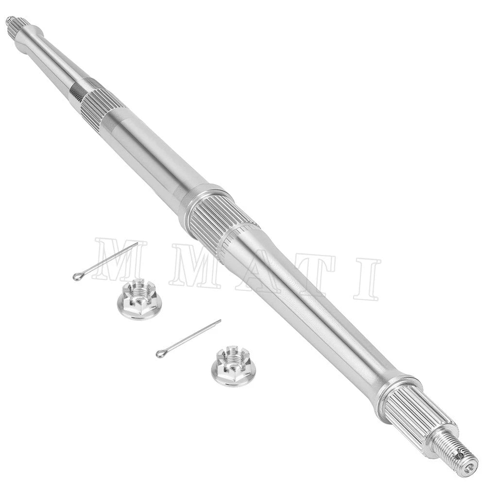 Rear Axle Shaft with Nut for Yamaha Blaster YFS200 (1988–2002) 2XJ-25381-00-00