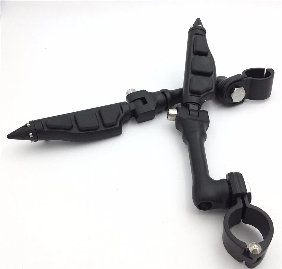 1" Black LA PMK FootPeg for Harley Sportster 883 1200 (2004–2023)