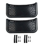 2 x Car Storage Pocket Net Seat Back Holder Organizer Bag Camper Caravan
