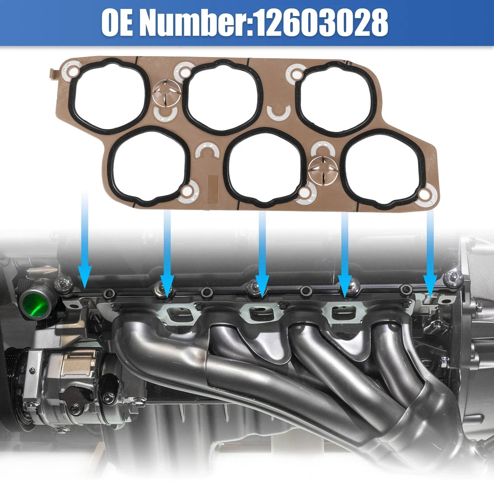 Auto Lower Intake Manifold for Chevrolet Malibu & Cadillac SRX (2004-2009)