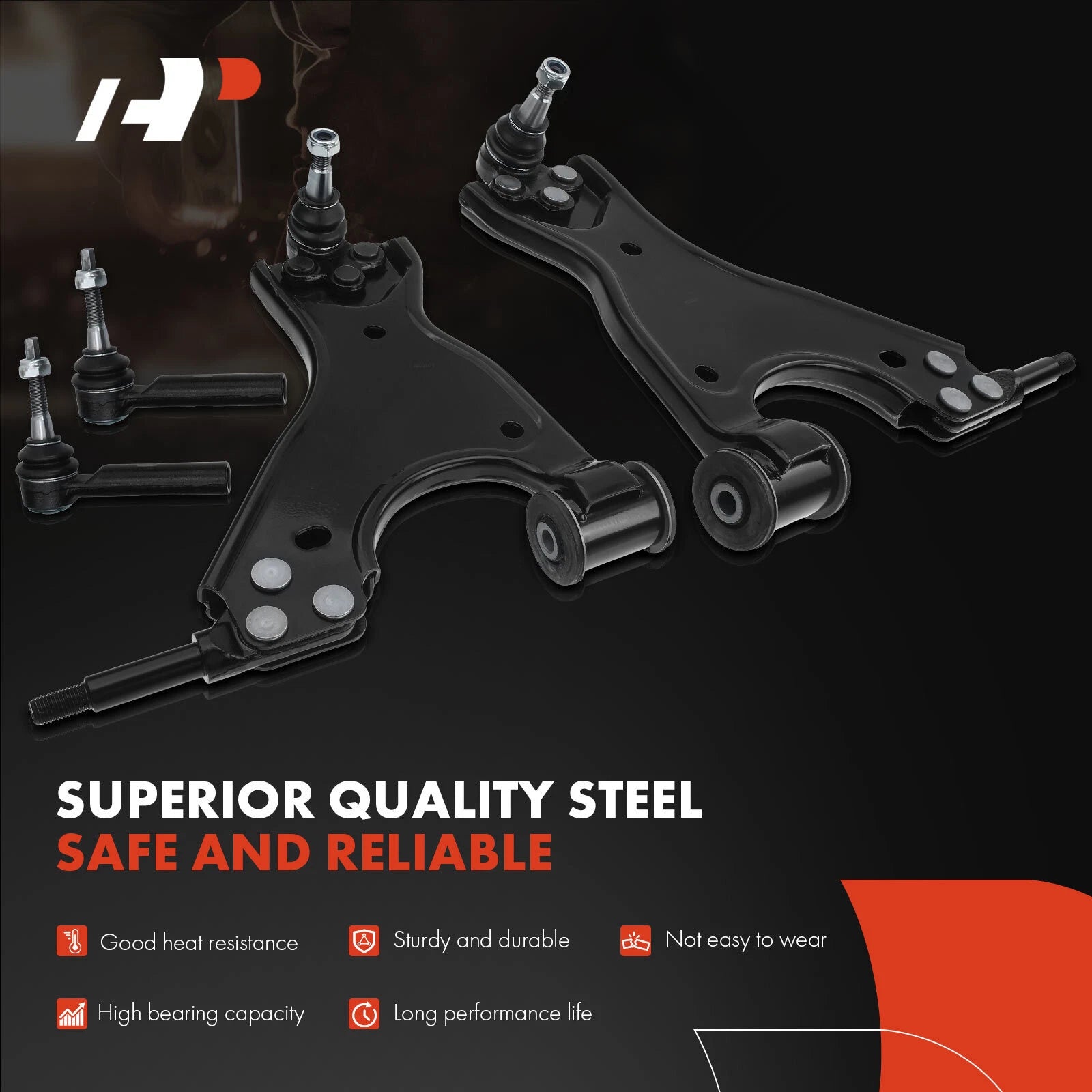 8x Front Control Arm with Ball Joint for Buick Enclave GMC Acadia (2008-2017)