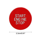 Push Start Stop Button Cover Trim Sticker for BMW 3 Series