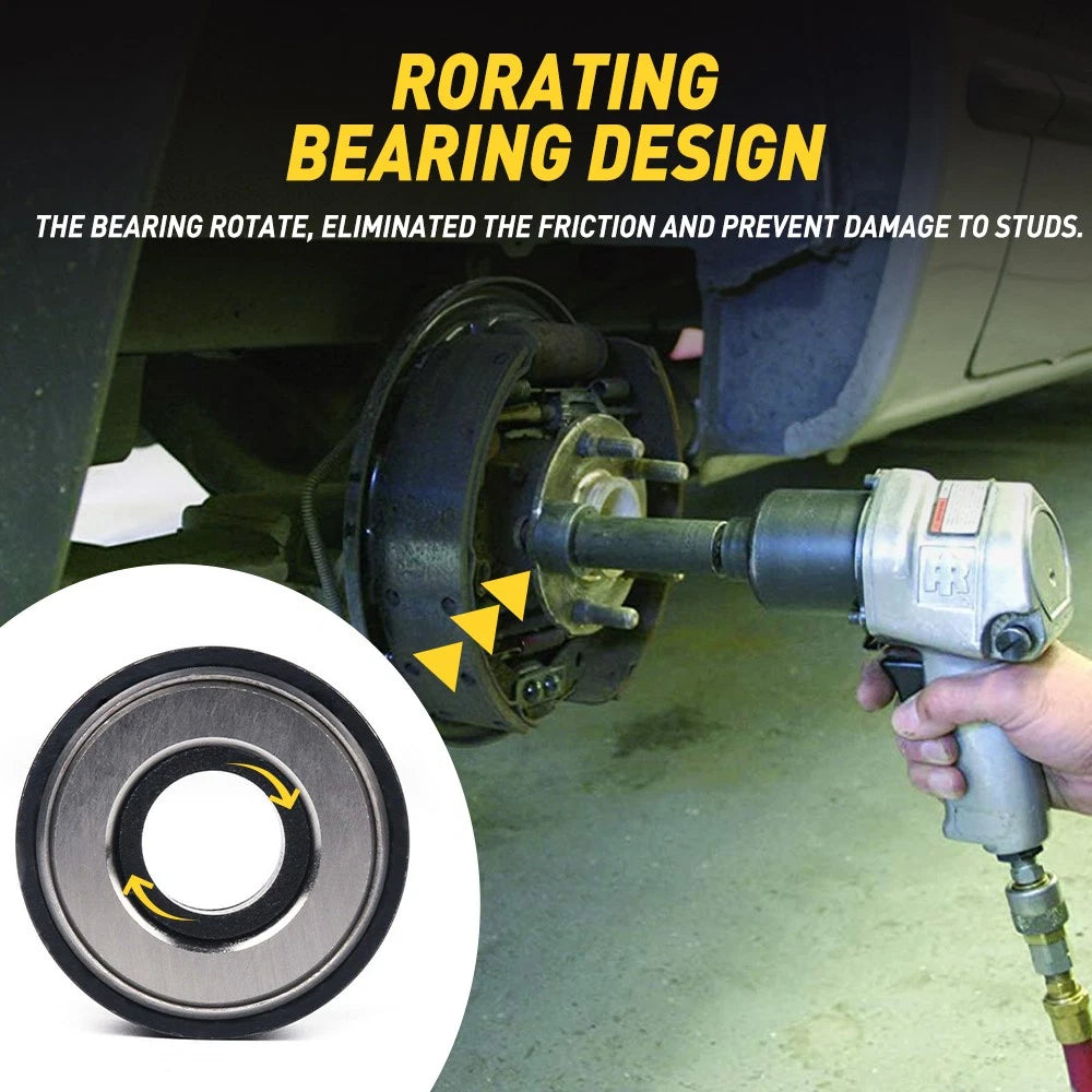 Wheel Stud Installer Tool for Tire Bolts (Fits Various Models)