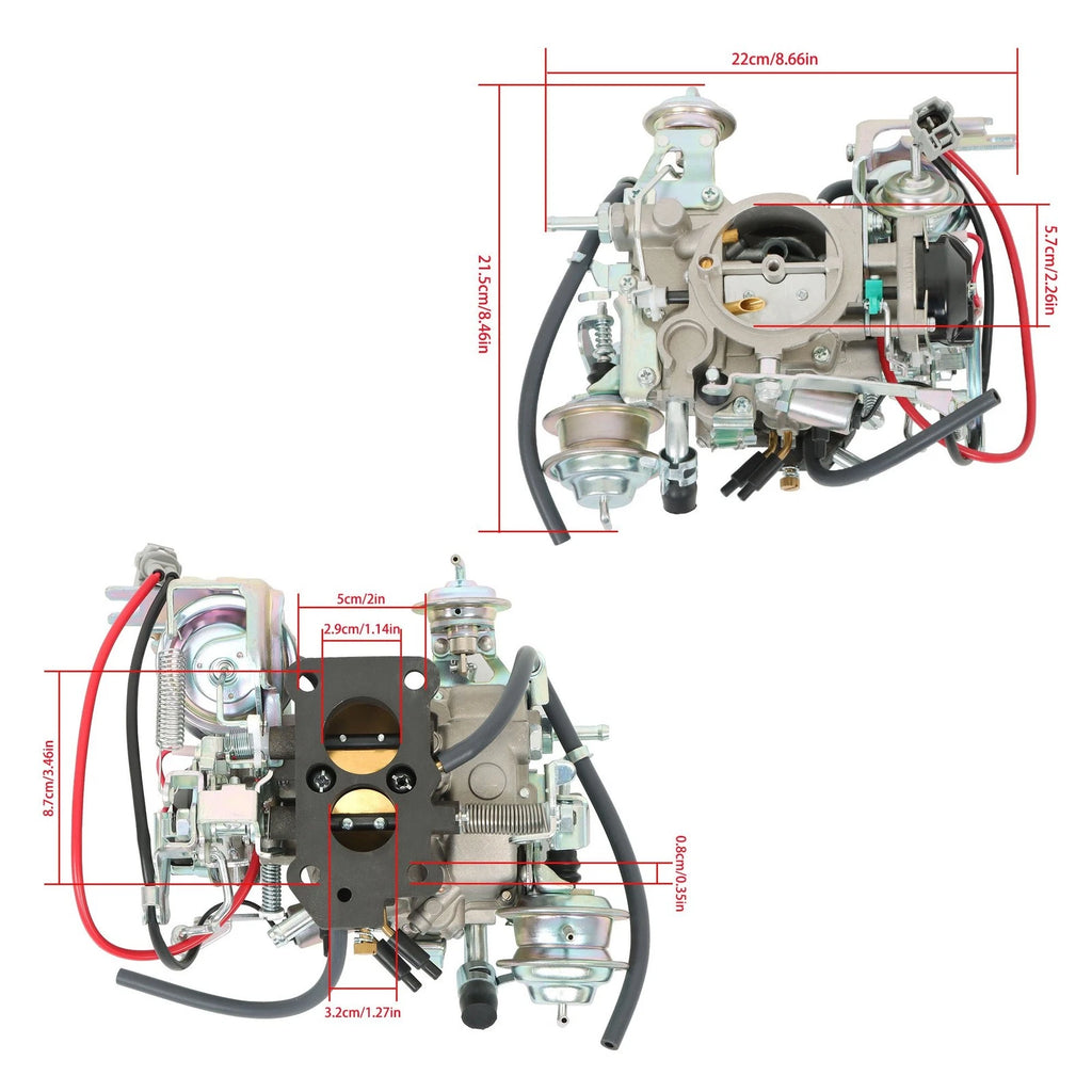 2 Barrel Carburetor for Toyota Corolla (1995–2001) Tercel (1990–1994)