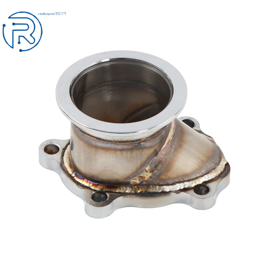 V-band Clamp Flange for T25 T28 GT25 GT28 (2.5" 63mm) Turbo Down Pipe Adapter
