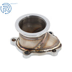 V-band Clamp Flange for T25 T28 GT25 GT28 (2.5" 63mm) Turbo Down Pipe Adapter