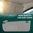 Driver Side Sun Visor for Toyota Camry (2012–2017)