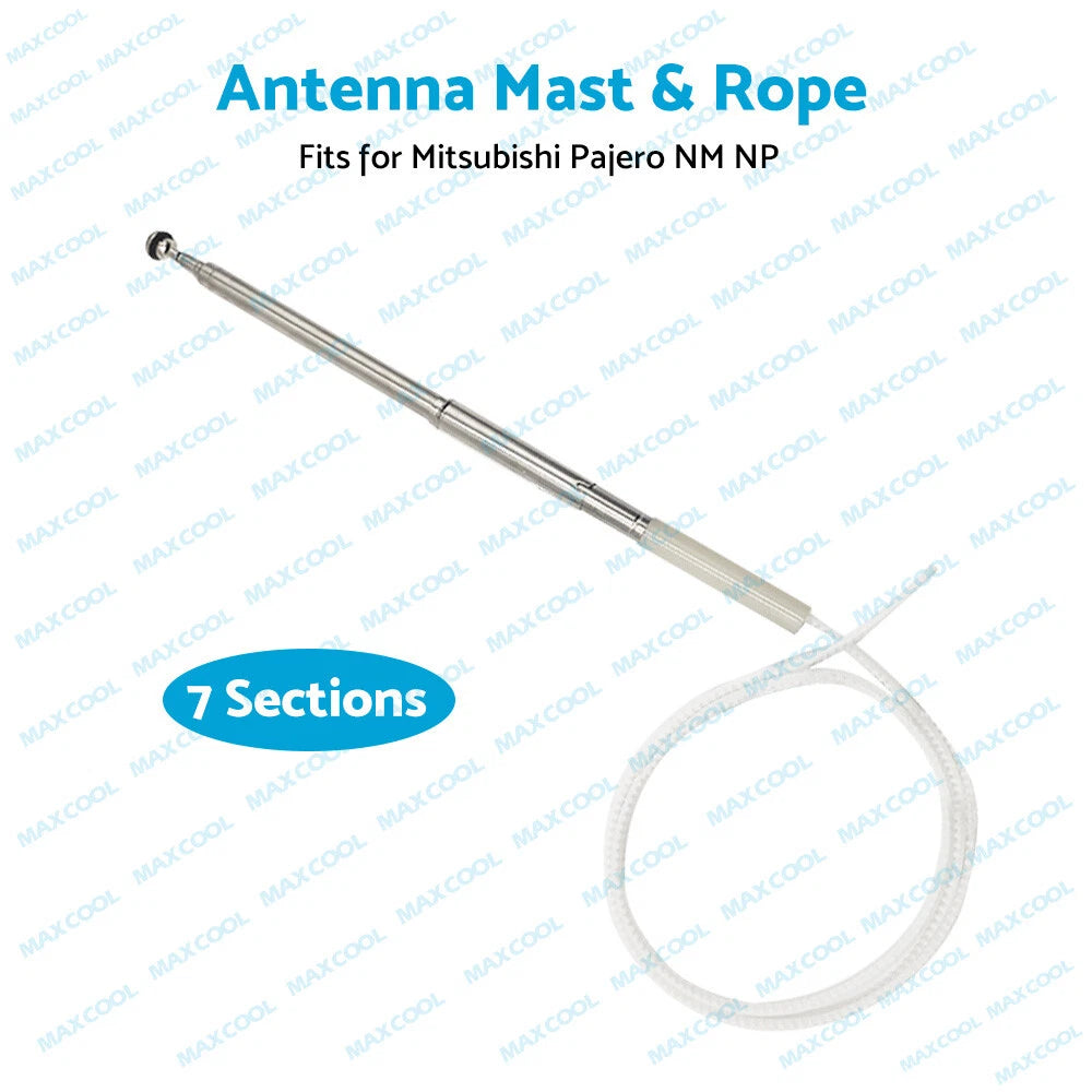 7-Section Antenna Mast Rope for Mitsubishi Pajero NM NP (2000–2006) AP262