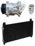 AC Compressor Kit With Condenser for GMC Sierra 2500 HD 6.6L (2016–2017)