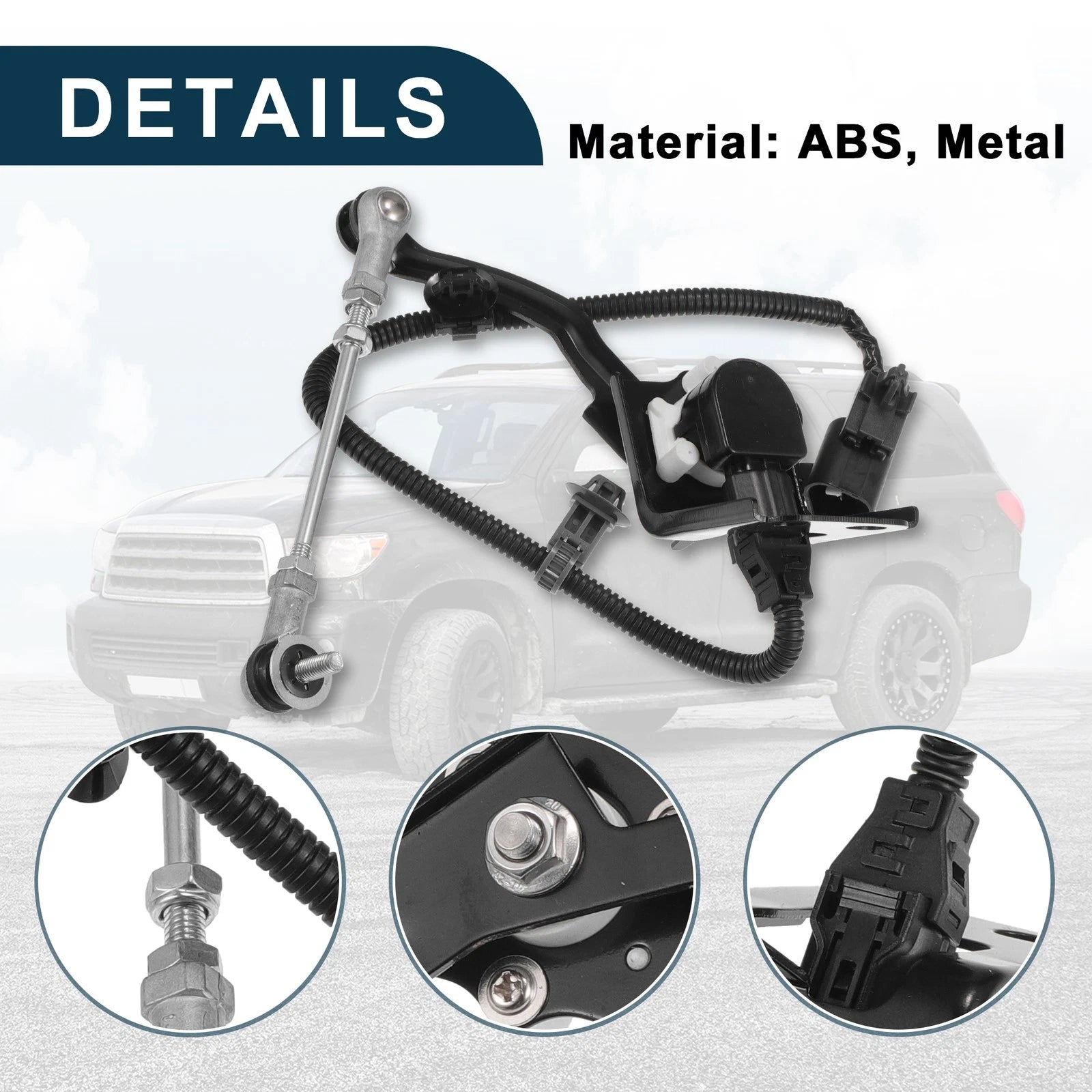 Air Suspension Ride Height Level Sensor for Toyota Sequoia (2001–2022) No. 8940834010