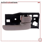 Set of 2 Interior Door Handles for Toyota Tundra (2000–2006) Gray