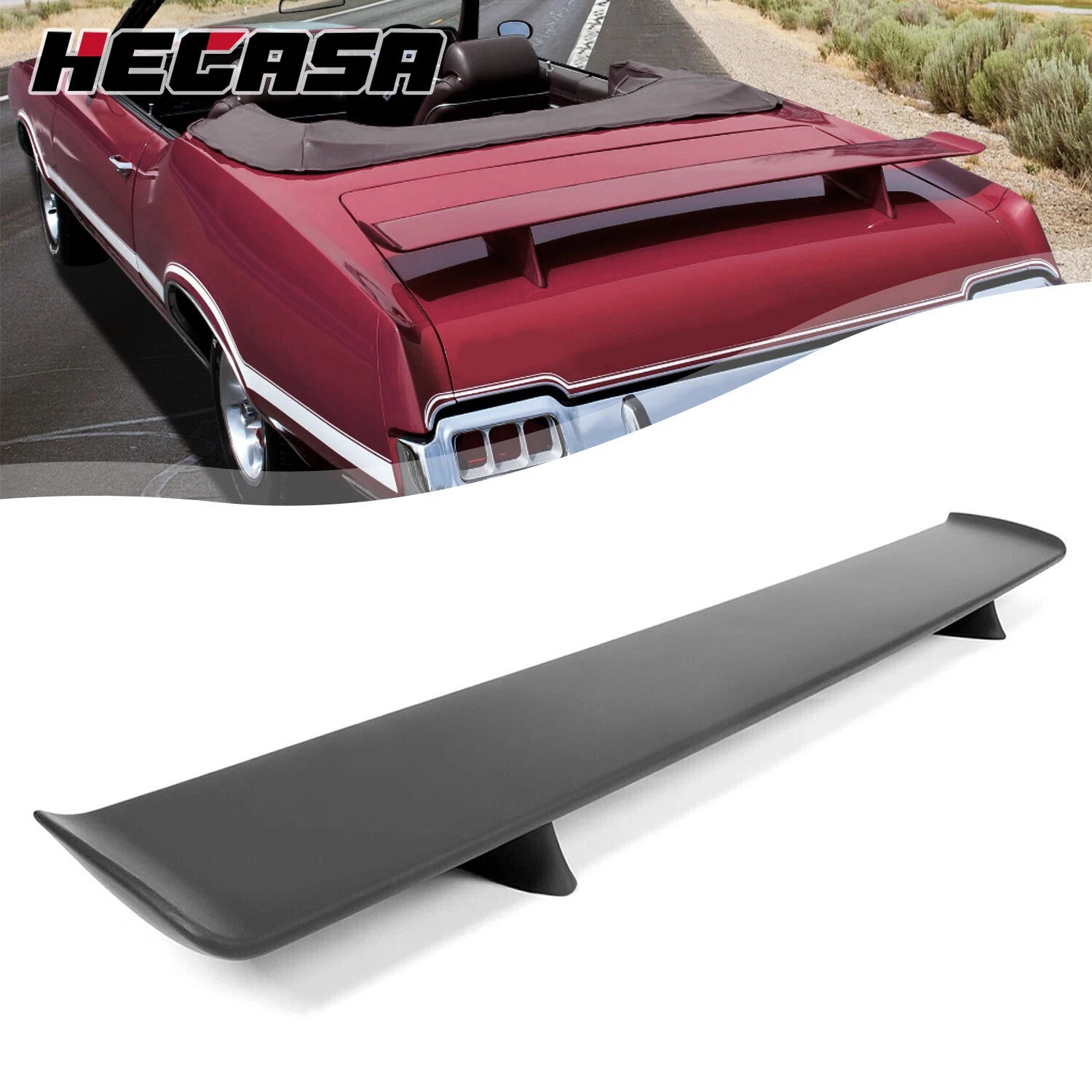 Rear Trunk Spoiler for Oldsmobile Cutlass 68-72 / Oldsmobile 442 68-71