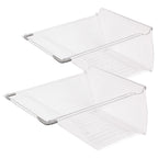 2 x Crisper Drawer for Frigidaire Refrigerator (Compatible)