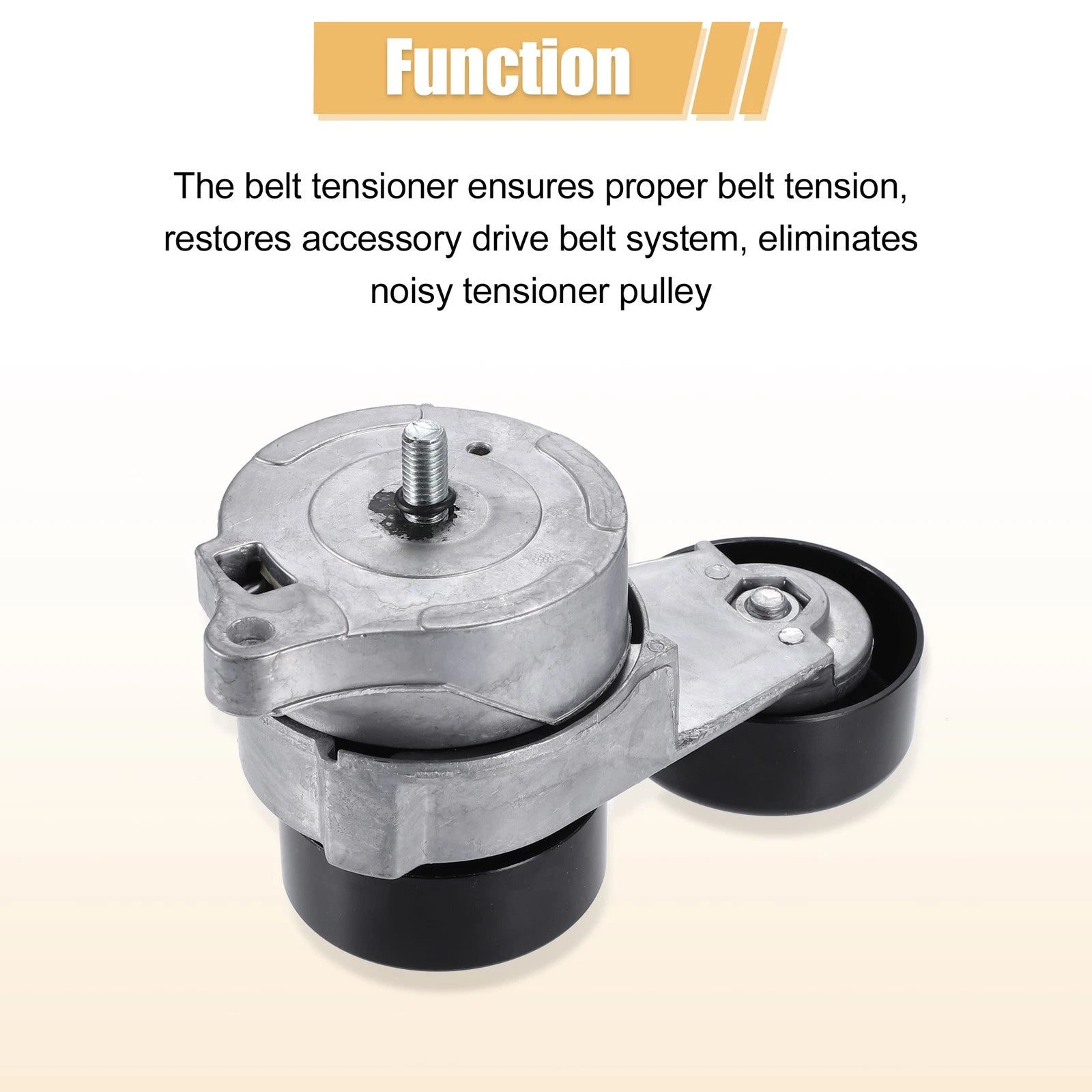 Drive Belt Tensioner Pulley for Acura MDX TL Honda Accord Pilot (2001–2020) 31170RCAA02