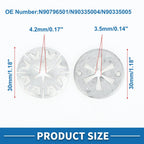 Set of 50 Heat Protection Clamping Discs Washer No.N90796501 for Audi A3 (2015–2024)