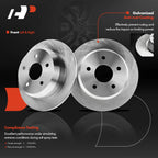 Rear Brake Rotors & Pads for Jeep Grand Cherokee
