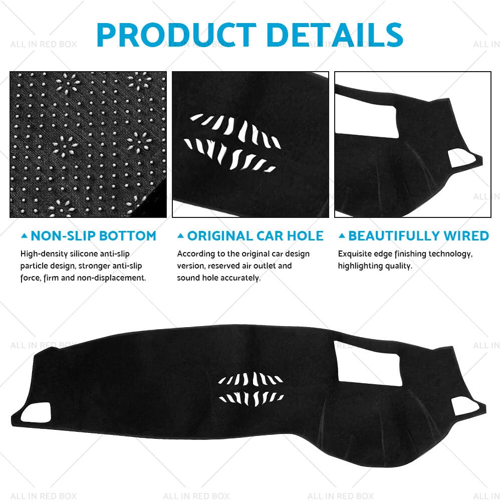Non-Slip Dash Mat for BMW X5 E70 (2007–2013) Dashboard Cover