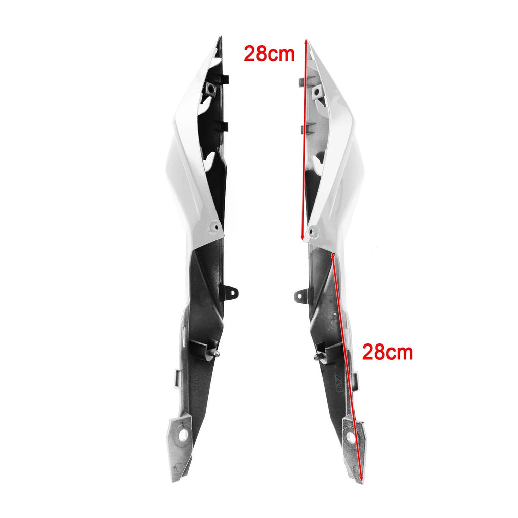 Rear Tail Side Driver Seat Cover Fairing for Suzuki GSX-S750 (2017–2021) White