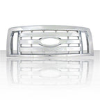 1pc Chrome ABS Grille Overlay for 2009-2012 Ford F-150 XL