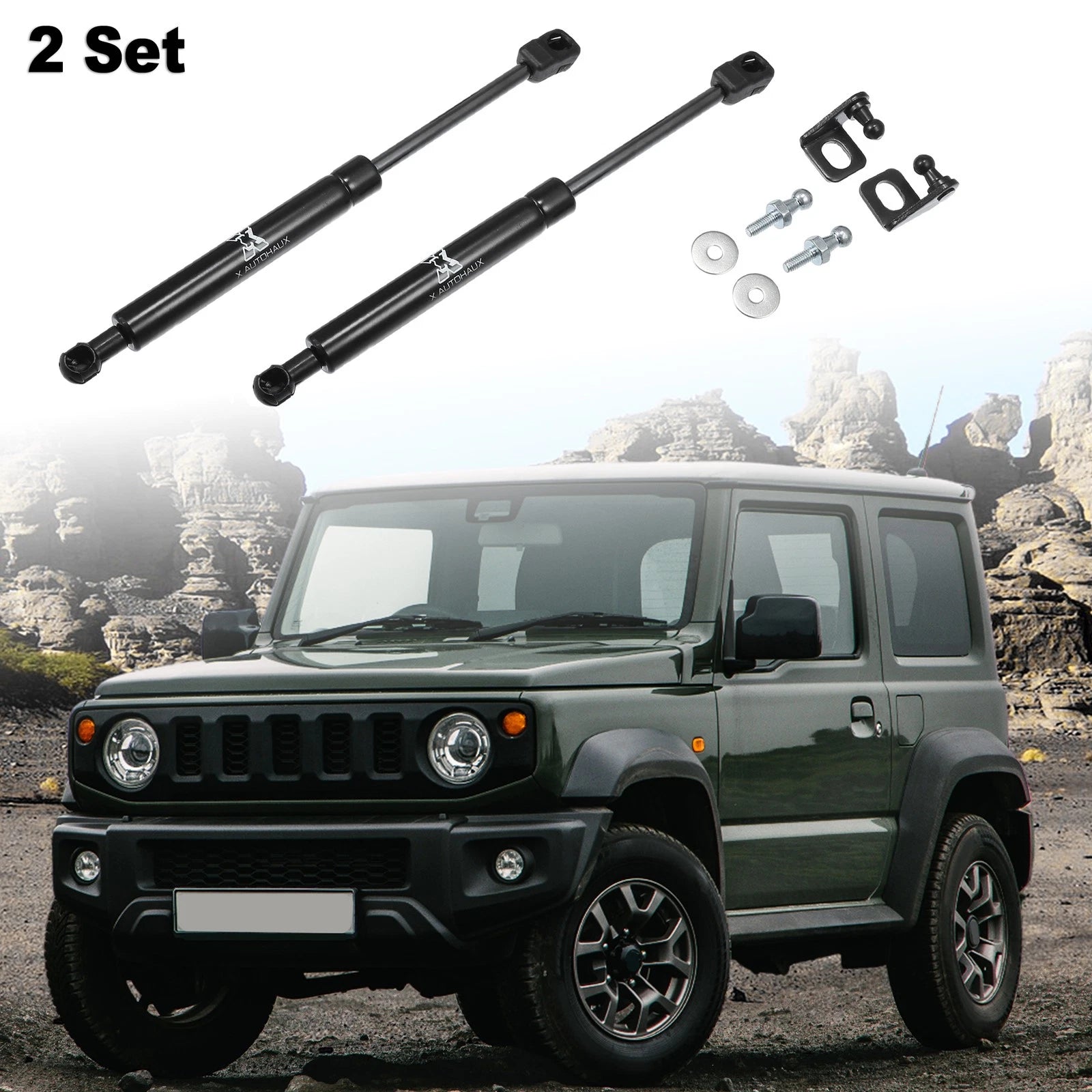2X Gas Lift Supports for Suzuki Jimny JB64 (2018–Present)