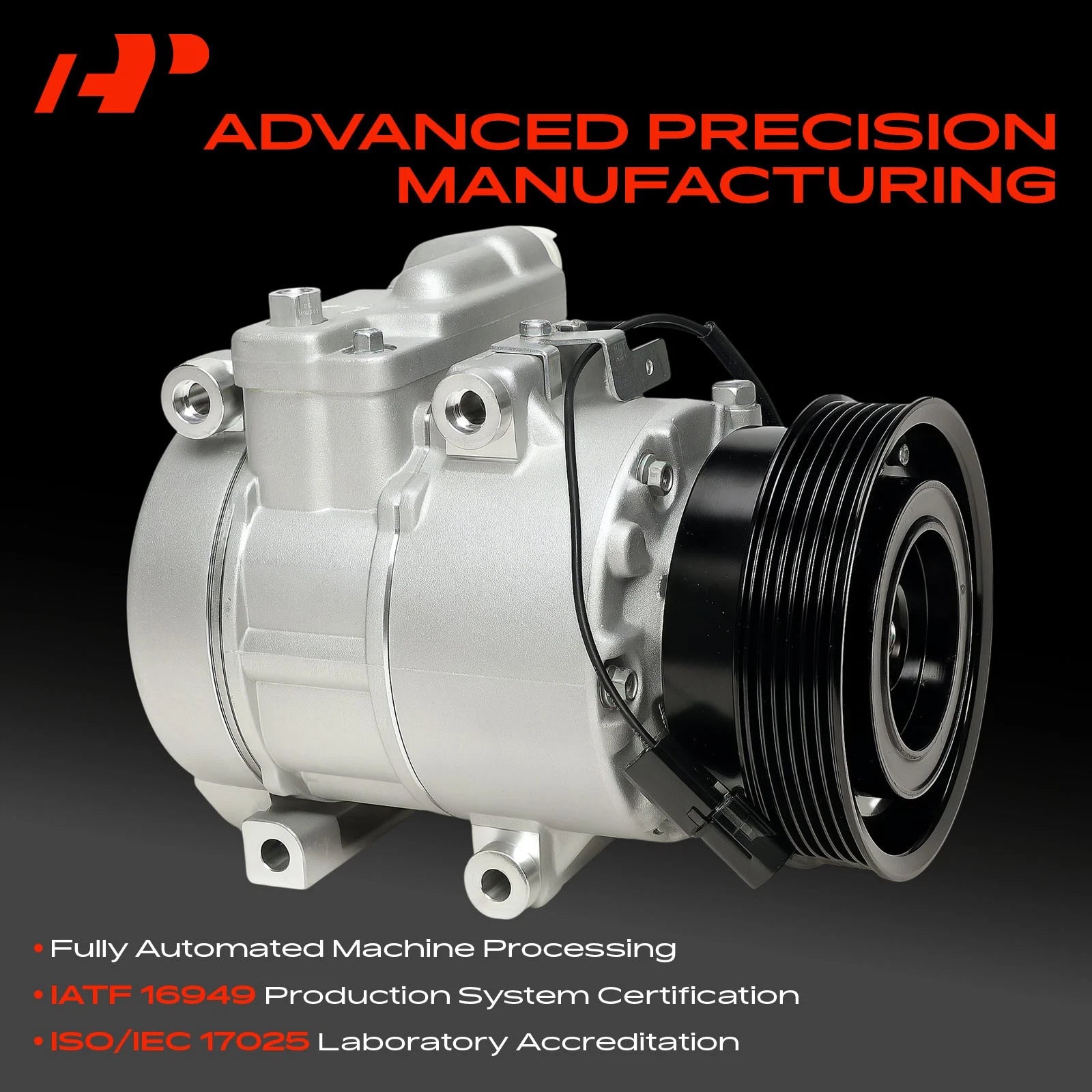 A/C Compressor with Clutch for Kia Rondo (2007-2012)