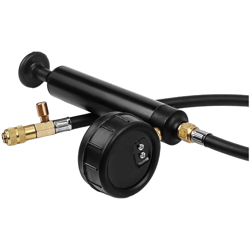 Radiator Pressure Tester with Hand Pump & Gauge for Universal Vehicles