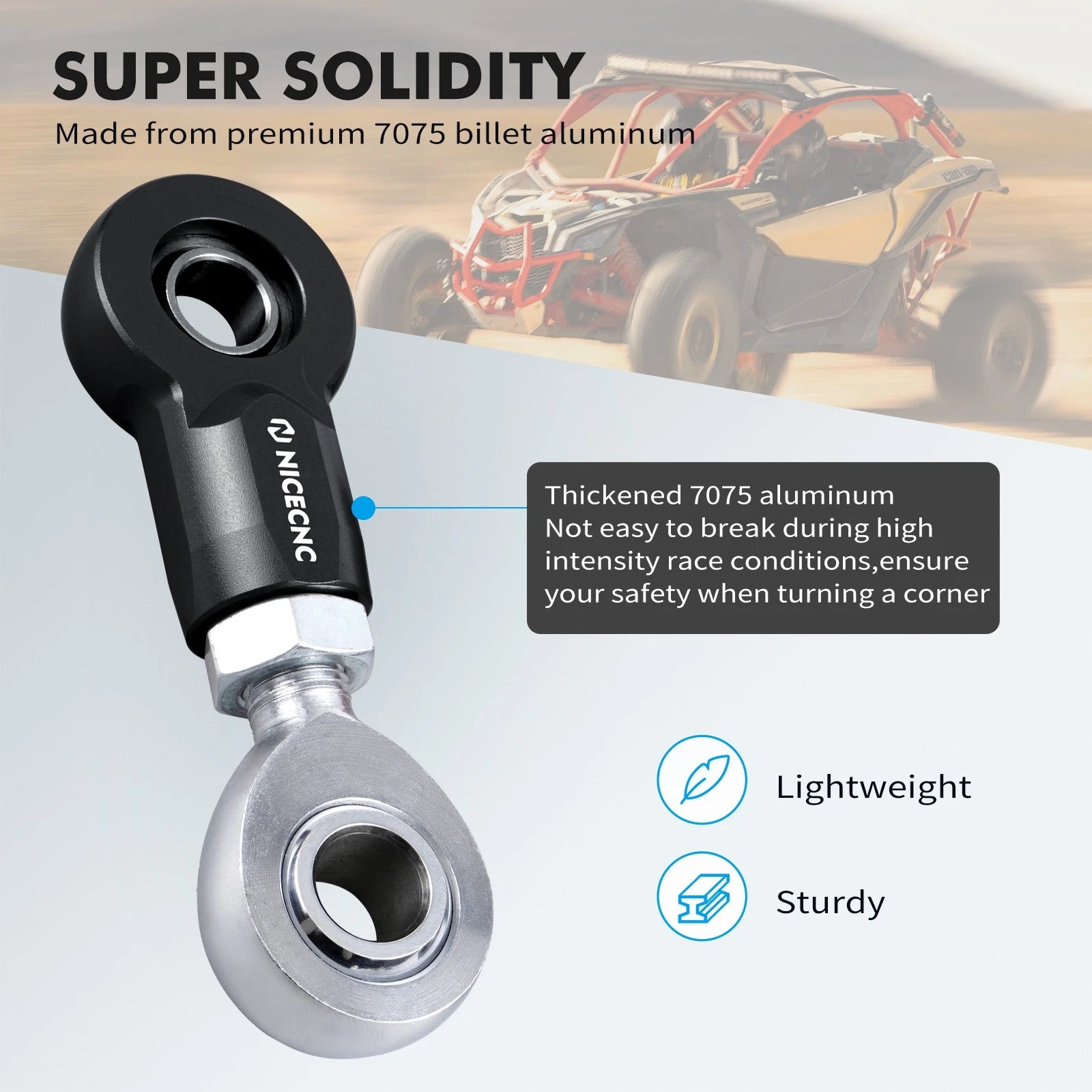 Front Sway Bar Links Kit for Can-Am Maverick X3 R Max R (2017–2018)