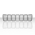 7pc Grille Overlay for 2019-2021 Jeep Cherokee - Chrome - ARFG203