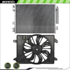 AC Condenser and Cooling Fan Assembly Kit for Dodge Charger (2011–2020)