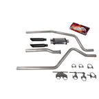 2.5" Dual Exhaust for Dodge Ram 1500 (2019–2025) Cherry Bomb Salute Black