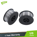 Set of 2 Flux Core Welding Wire for E71T-GS Mild Steel (0.035 Inch)