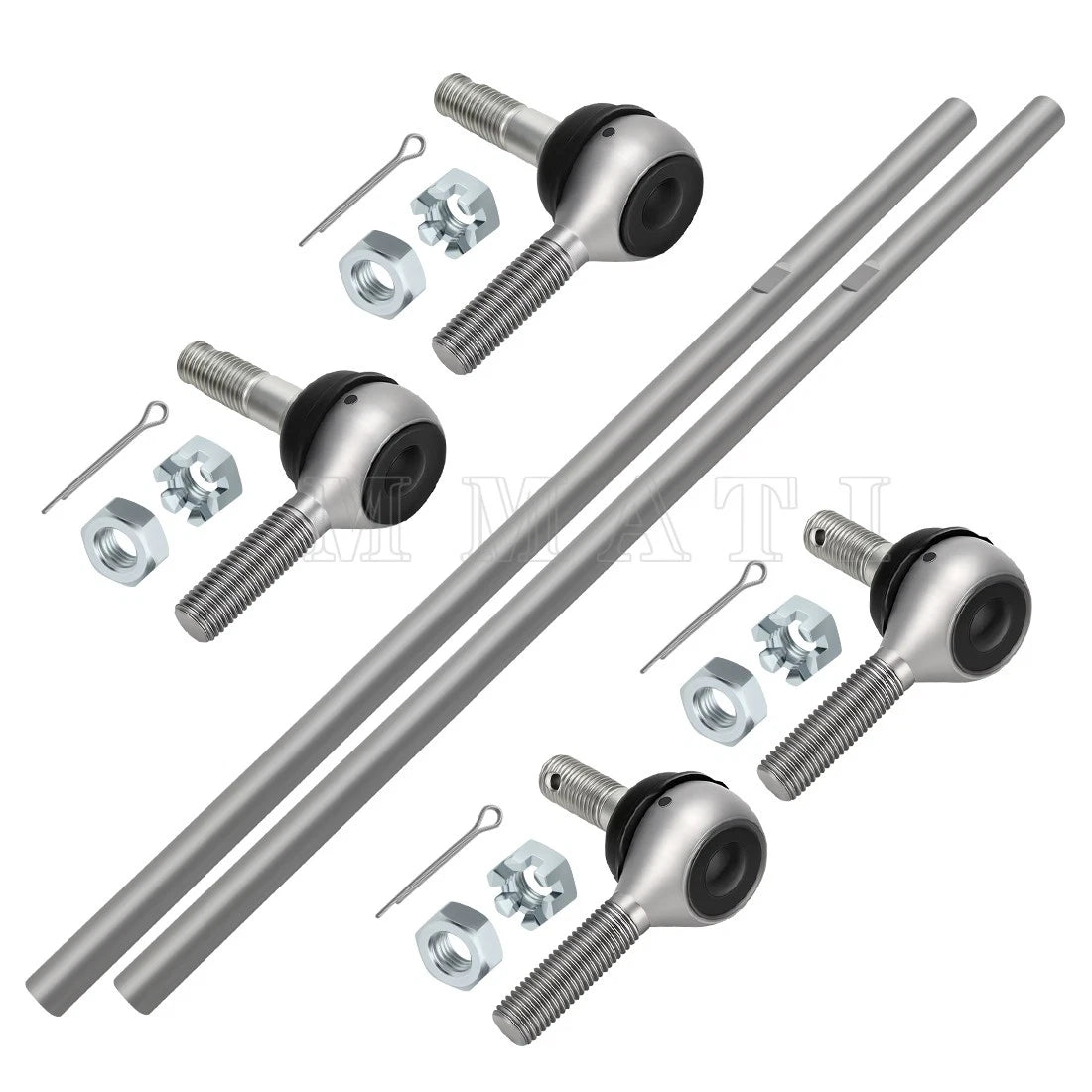 2X Tie Rods with End Kit for Polaris Sportsman XP 850 (2009–2014) 1823620 1824007