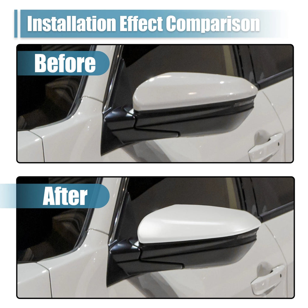 Left Side Mirror Corner Triangle Fender Cover Trim for Honda Civic (2016–2021)