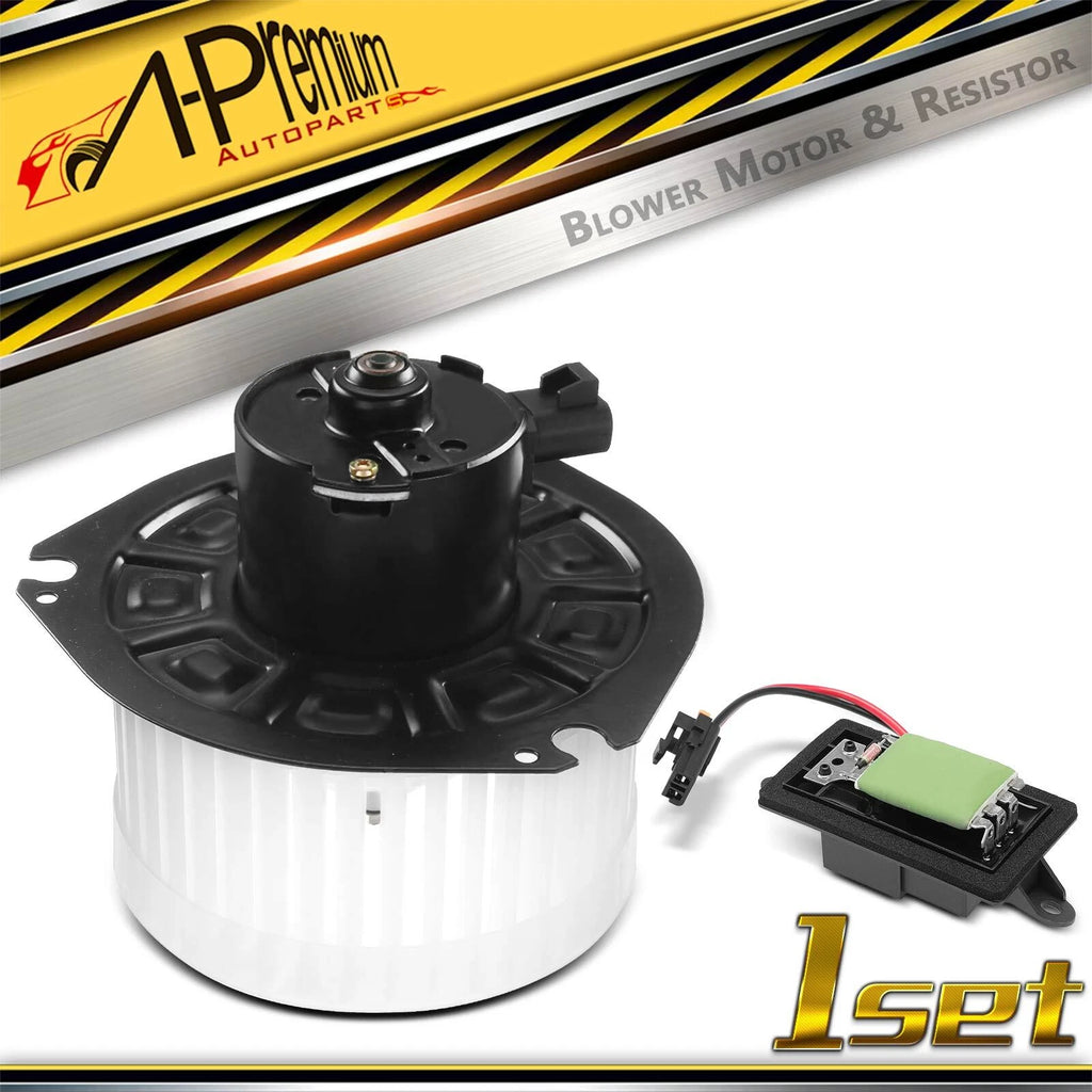 Rear HVAC Heater Blower Motor & Resistor for Chevrolet Suburban (2007–2014)