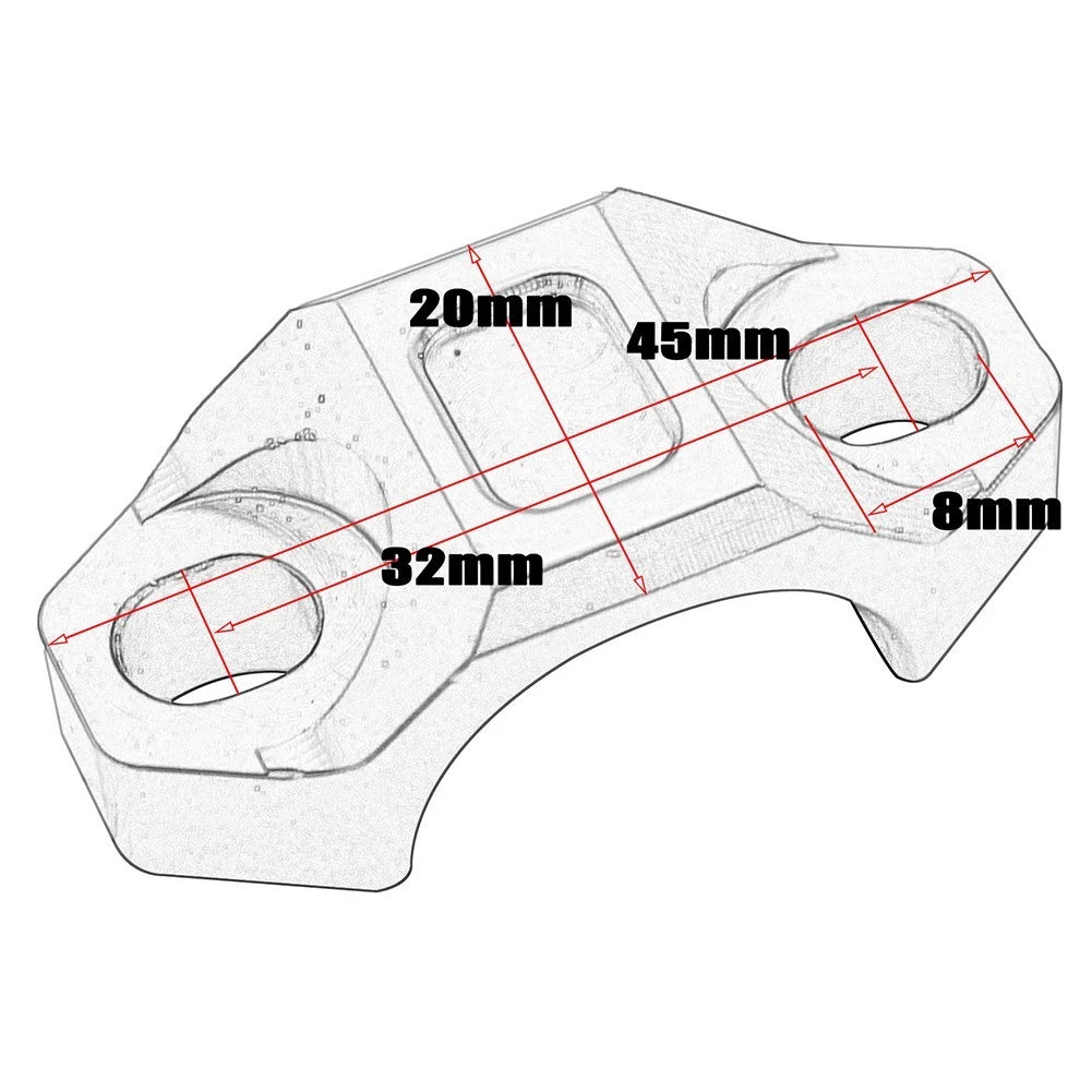 CNC Hand Clutch Brake Pump Cover for Motorcycle ATV