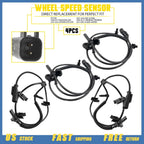 Set of 4 ABS Speed Sensors for Chevrolet GMC Acadia