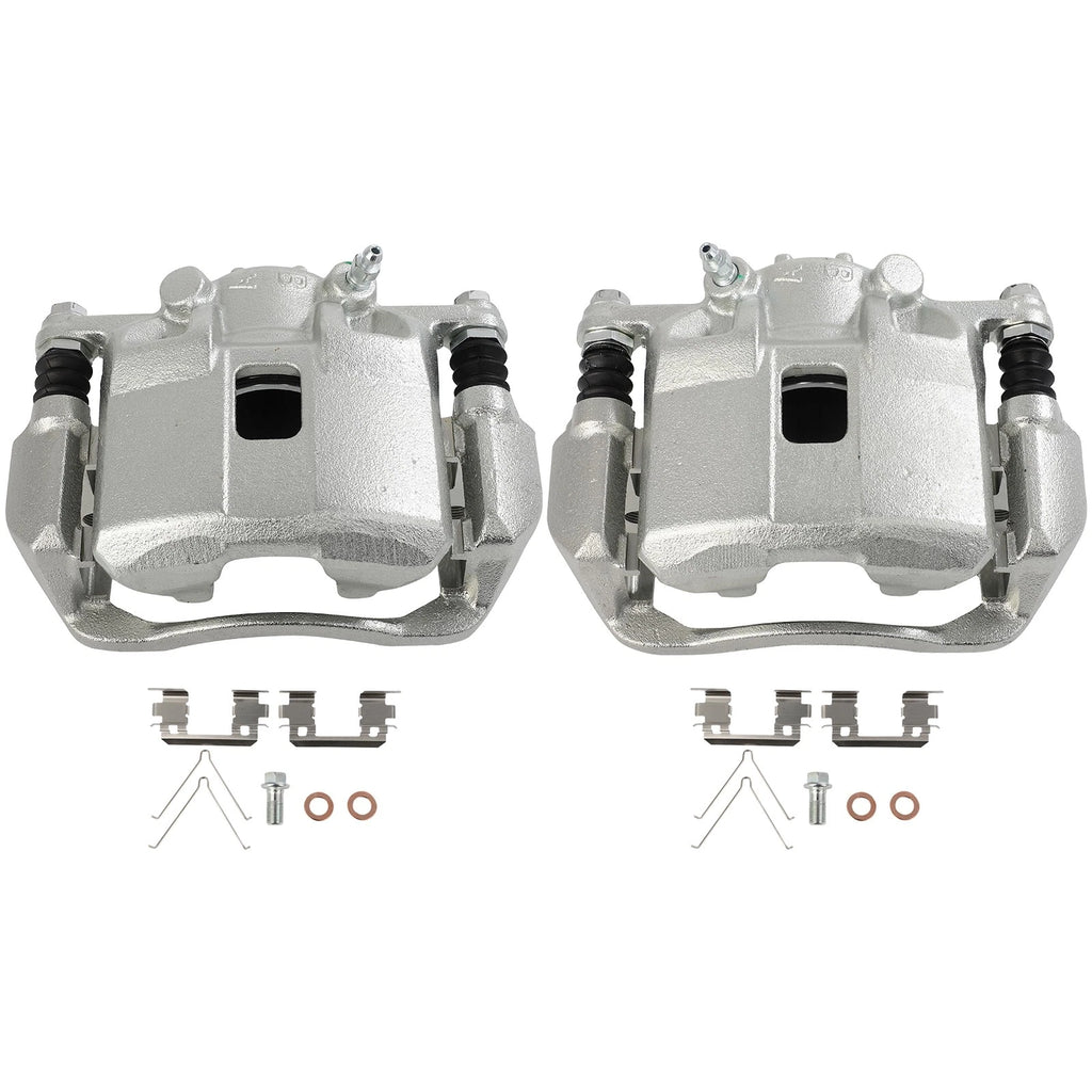 Set of 2 Front Brake Calipers for Honda Fit (2009–2019)