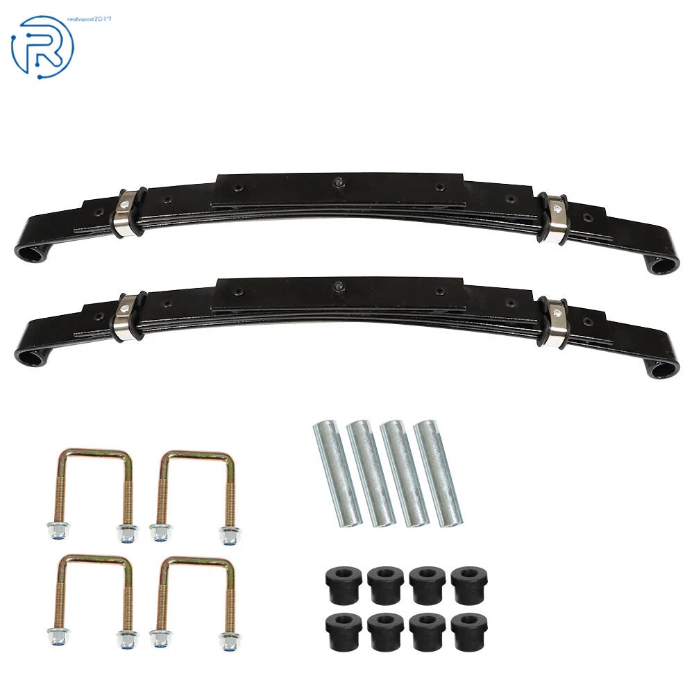 Set of 2 Heavy Duty Rear 4 Leaf Springs for EZGO TXT (1995–2013)