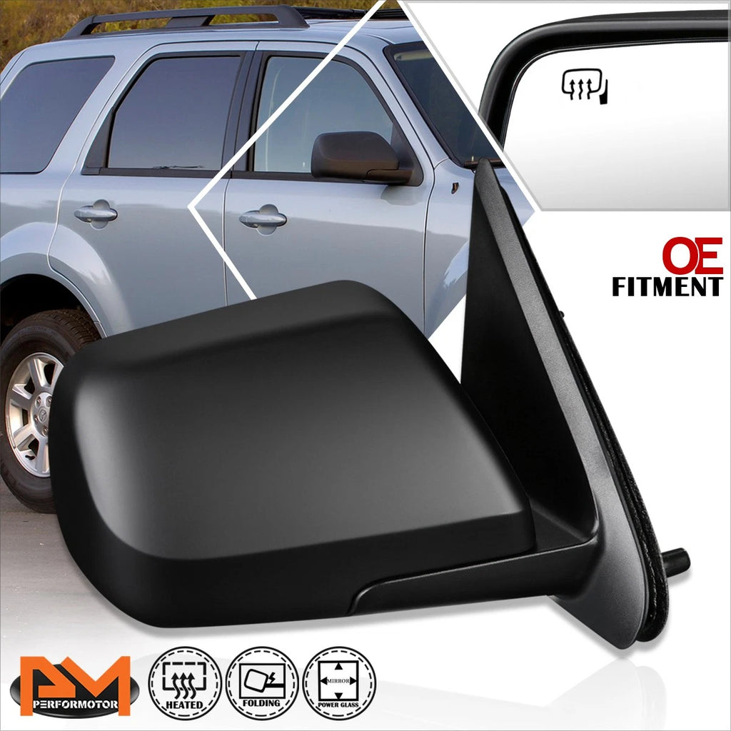 Headlight for Ford Escape (2013–2016) Black Housing Clear Corner