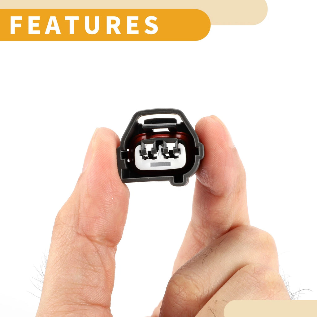 2 Pin Crankshaft Sensor Connector Plug for Toyota 