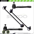 Front Tie Rod End & Sway Bar End Link for Kia Rio/Rio5 (2006–2011)