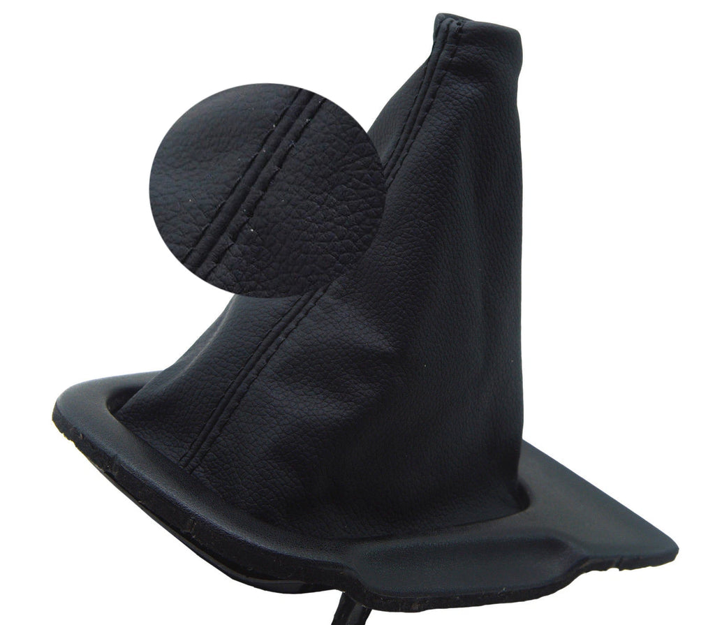 Manual Shift Boot for Nissan Silvia 240SX (1994–1998) Black Leather Synthetic