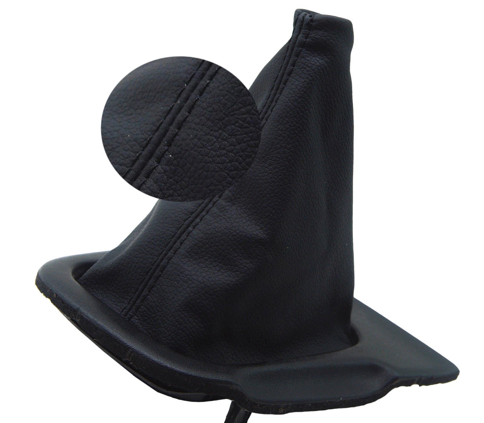 Manual Shift Boot for Nissan Silvia 240SX (1994–1998) Black Leather Synthetic