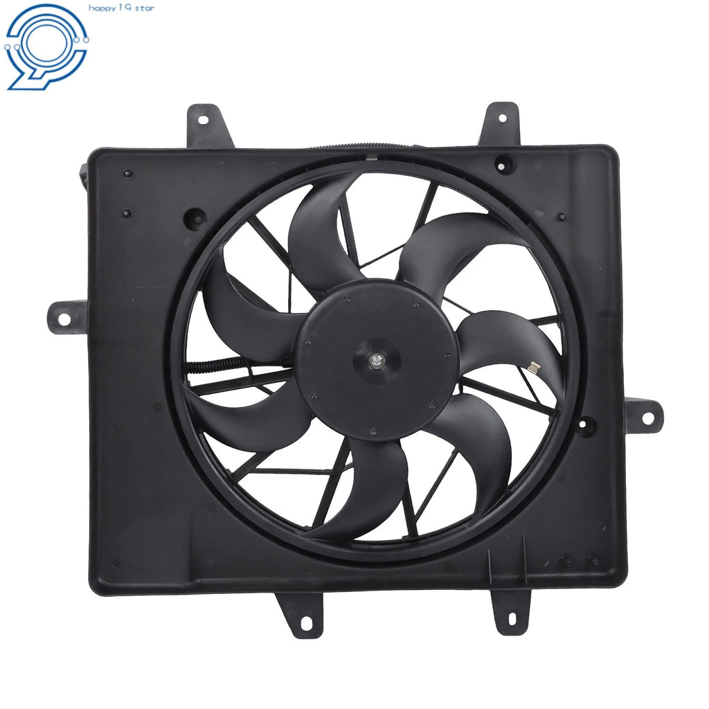 Engine Radiator Cooling Fan Assembly w/ Shroud for Chrysler PT Cruiser (2006–2010)